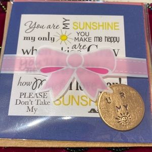 Inspirational Hand Made stamped   1” Tokens